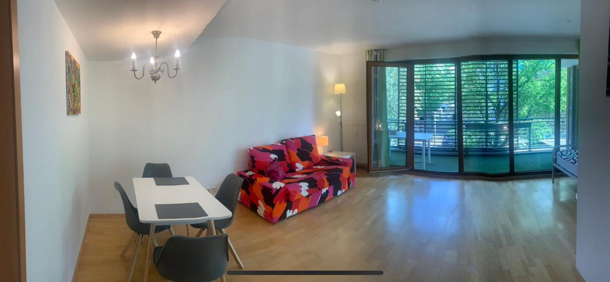Lovely 3 For 4 P, Messe, U-bahn, Park Apartment
